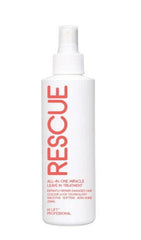 Rescue leave-in treatment bottle with white spray pump, 200 ml