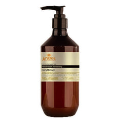 Angel Helichrysum revitalizing conditioner bottle with pump, amber brown, 400 ml