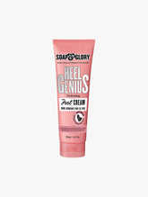 Soap & Glory Heel Genius hydrating foot cream tube, pink, 125 ml