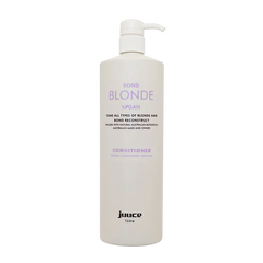 Bond Blonde conditioner bottle, 1 litre; vegan, paraben-free; pump dispenser