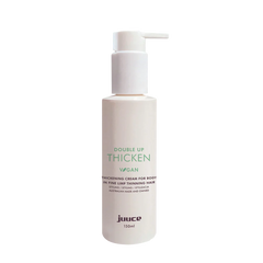 JUUCE Double Up 150 ml pump bottle thickening cream for hair, light cream color