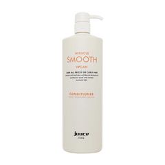JUUCE Miracle Smooth conditioner bottle, 1 L, vegan smoothing, pump cap