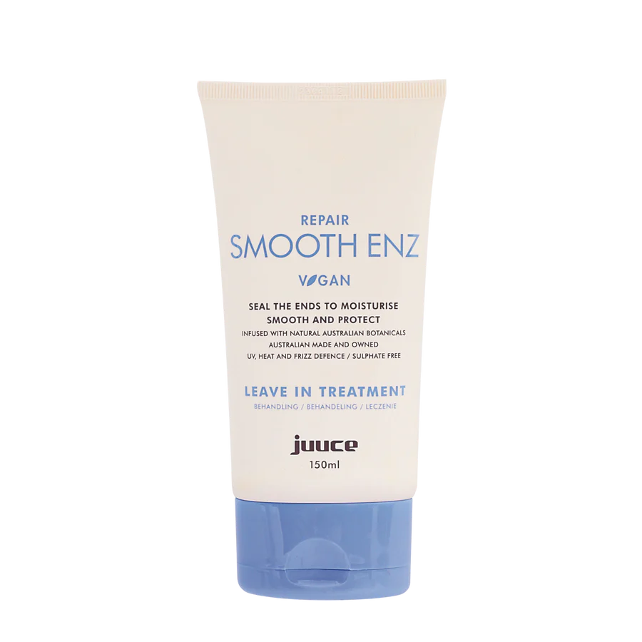 Smooth Enz hair treatment tube, 150 ml, cream with blue base
