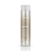 Joico Blonde Life brightening shampoo bottle, silver pump, 300 ml
