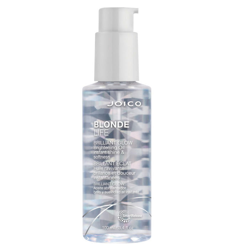 Joico Blonde Life hair oil bottle with pump, 100 ml