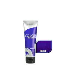 Joico Colour Intensity Indigo hair color cream tube with matching lid