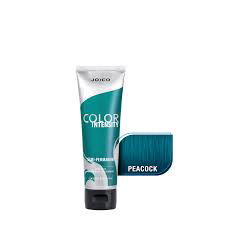 Joico Colour Intensity hair color tube and jar, peacock green