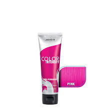 Joico Color Intensity hair color cream in pink tube with matching pink cap