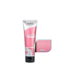 Joico Colour Intensity hair color tube with matching rose container, pink shade