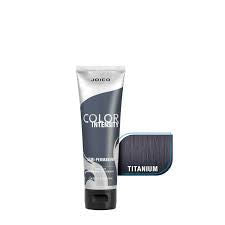 Hair color cream tube and swatch, Titanium shade, 118 ml