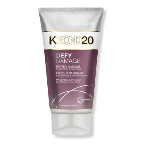 Joico KBOND20 Defy Damage power masque tube, maroon label, gray cap