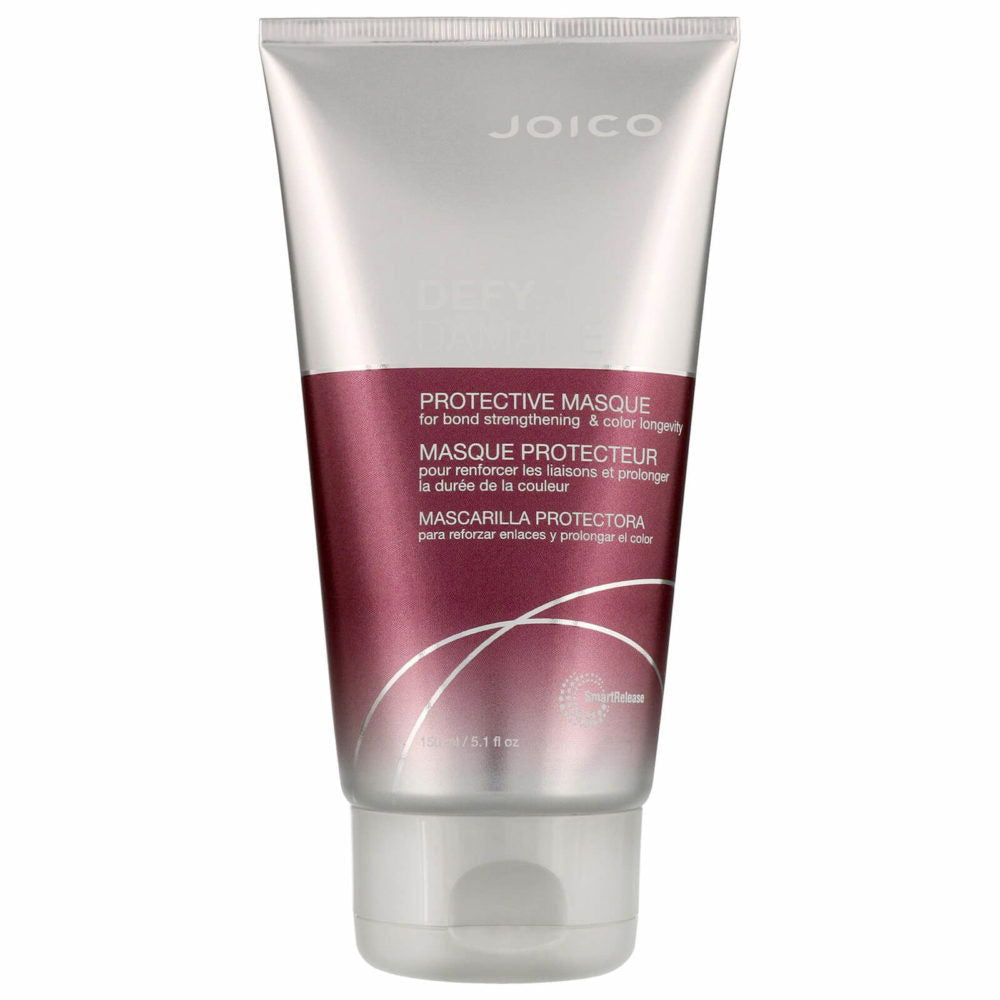 Joico Defy Damage protective masque tube, 150 ml, silver with purple label