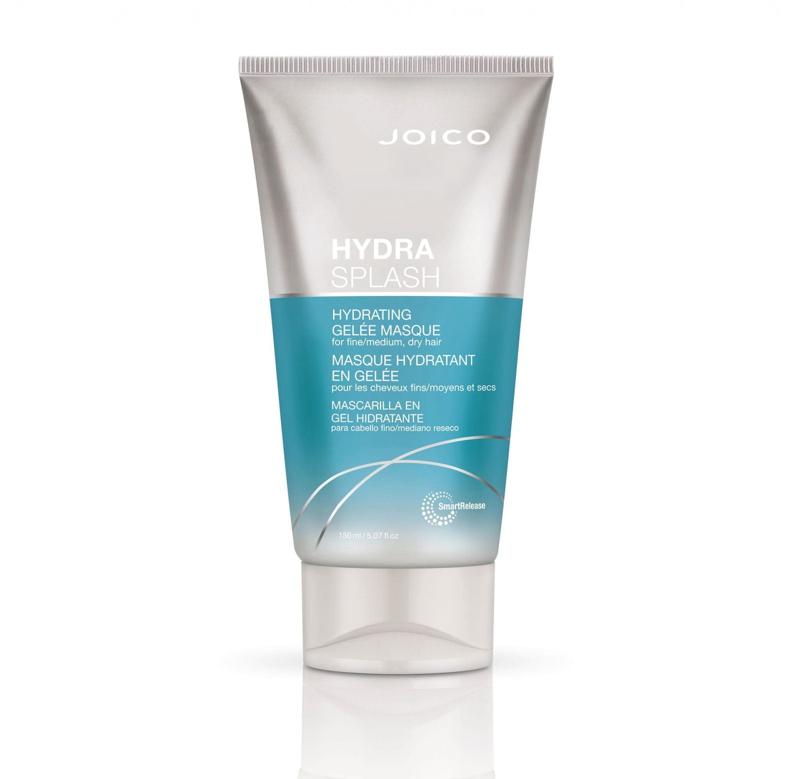 Joico HydraSplash hydrating gel masque in silver and blue squeeze tube