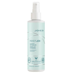 Joico InnerJoi Hydrate Detangler hair detangling spray bottle, translucent light blue