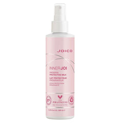 Joico InnerJoi protective milk bottle with pump, pink liquid, 200 ml