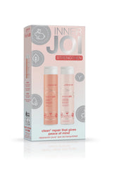 Joico InnerJoi Strengthen hair care duo pack box with two bottles