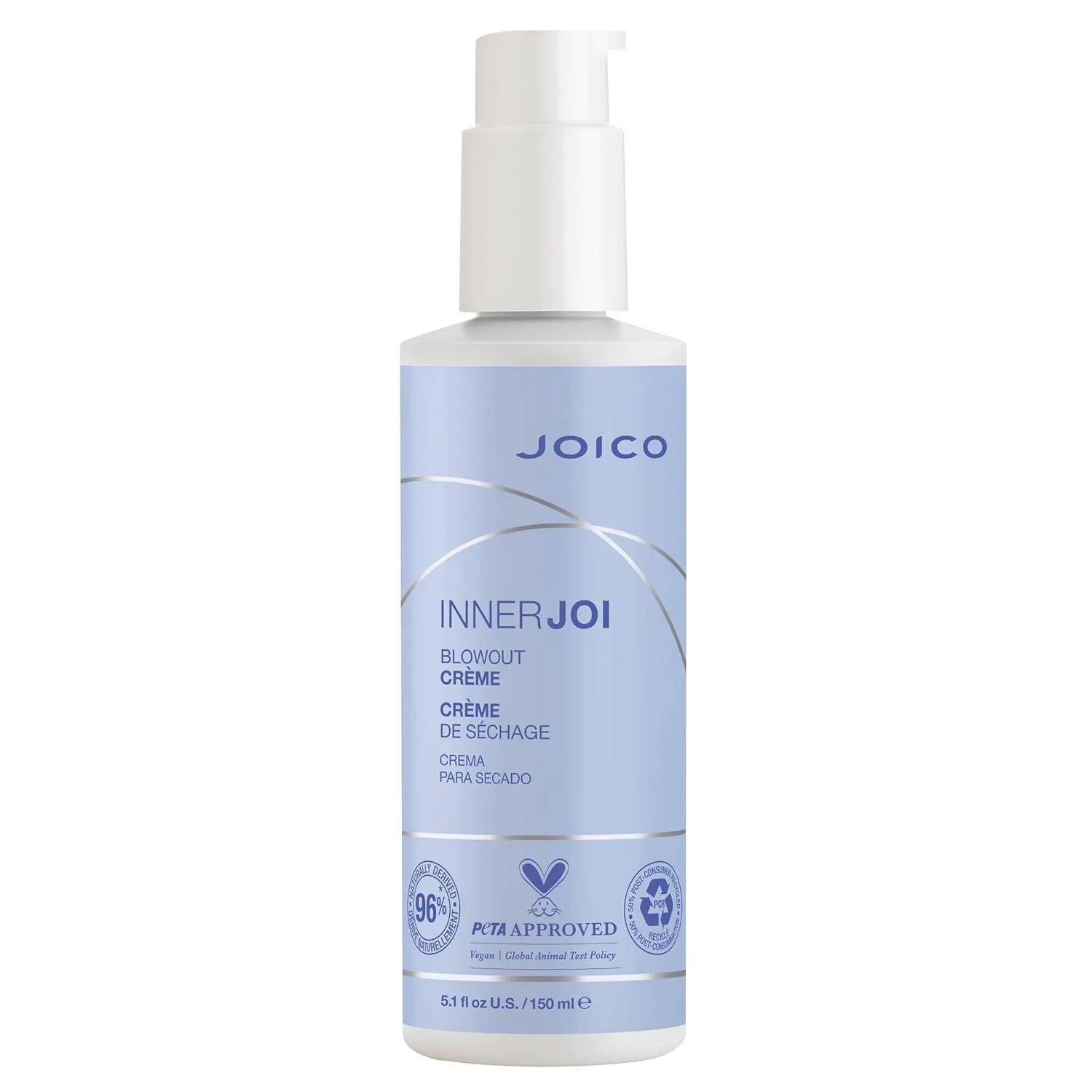 Joico InnerJoi blowout creme bottle with pump, 150 ml