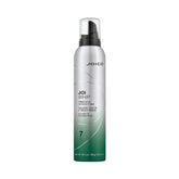 Joico Joi Whip firm hold design foam bottle with spray pump, silver and green