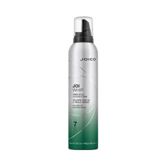 Joico Joi Whip firm hold design foam bottle with spray pump, silver and green