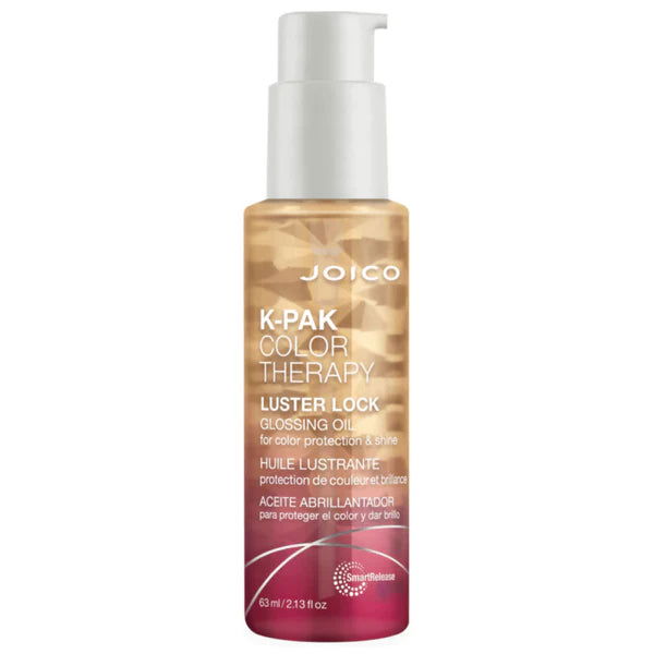 Joico K-Pak Luster Lock glossing oil bottle with pump, 63 ml
