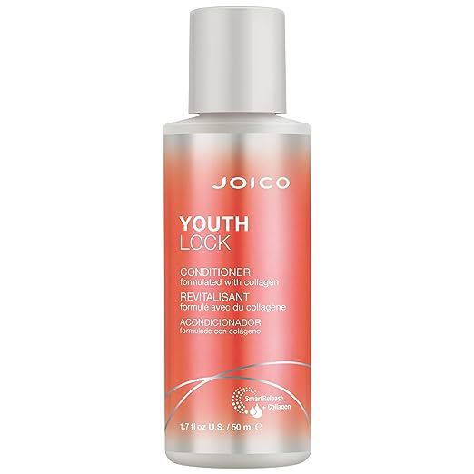 Joico YouthLock conditioner bottle with red label and silver cap, 50 ml