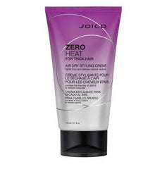 Joico Zero Heat air dry styling creme tube, purple and gray, for thick hair