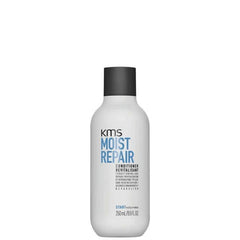 Moist repair conditioner bottle, 250 ml; white bottle with black cap.