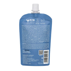 KMS Moist Repair hair treatment pouch with ingredients panel, 100 ml.