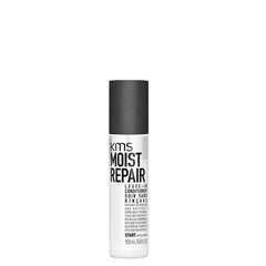 KMS Moist Repair leave-in conditioner bottle, black cap and white label, 150 ml