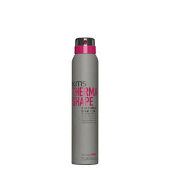 KMS ThermaShape 2-in-1 spray bottle, gray with pink cap and label