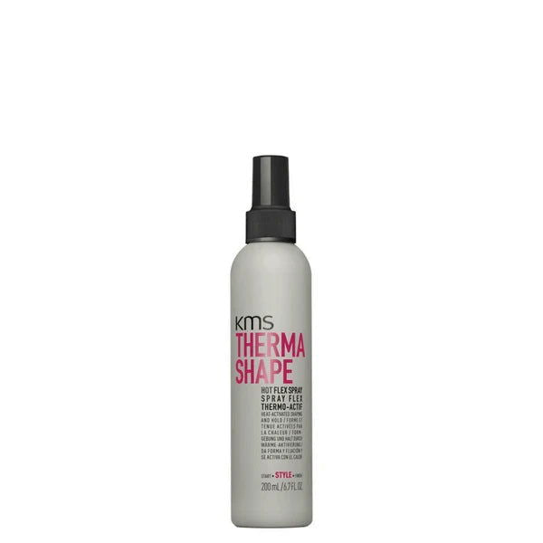 KMS Therma Shape hot flex spray, 200 ml bottle with black nozzle