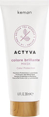 Kemon Actyva color-brillante hair mask squeeze tube, white, 200 ml