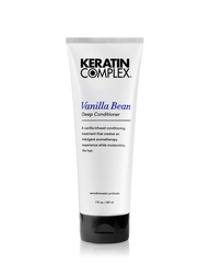 Keratin Complex Vanilla Bean conditioner tube, 7 fl oz/207 ml, white tube with black cap