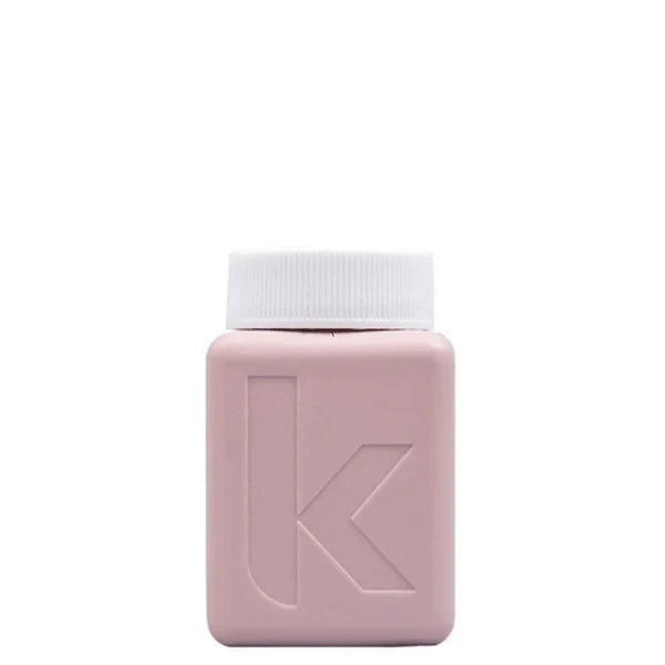 Kevin Murphy Angel Rinse bottle, pale pink with white cap and embossed K