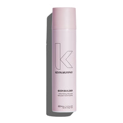 Kevin Murphy Body Builder volumizing mousse in light pink bottle, 375 ml
