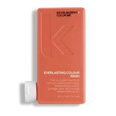 Kevin Murphy Everlasting.Color Wash bottle, orange/red with K.M. logo