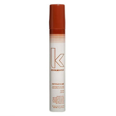 Auburn hair retouch spray bottle, 30 ml, white with brown cap