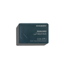 Kevin Murphy Rough Rider 100g hair styling clay tin, dark blue rectangular package