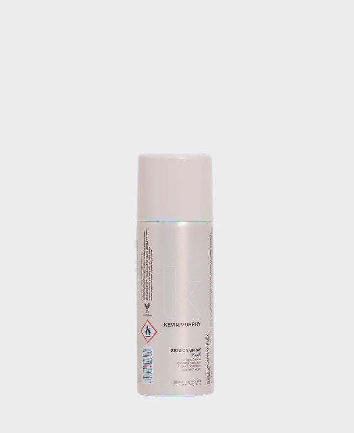 Kevin Murphy Session Spray FLEX 100 ml aerosol spray bottle, light beige canister