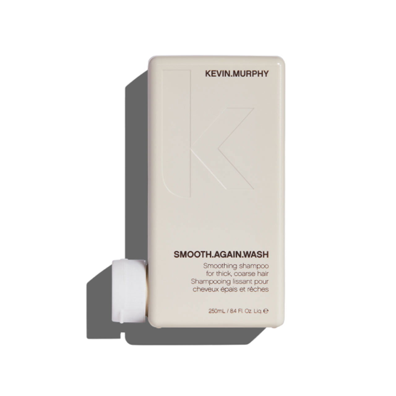 Kevin Murphy Smooth Again Wash 250ml shampoo bottle, cream label with brand text