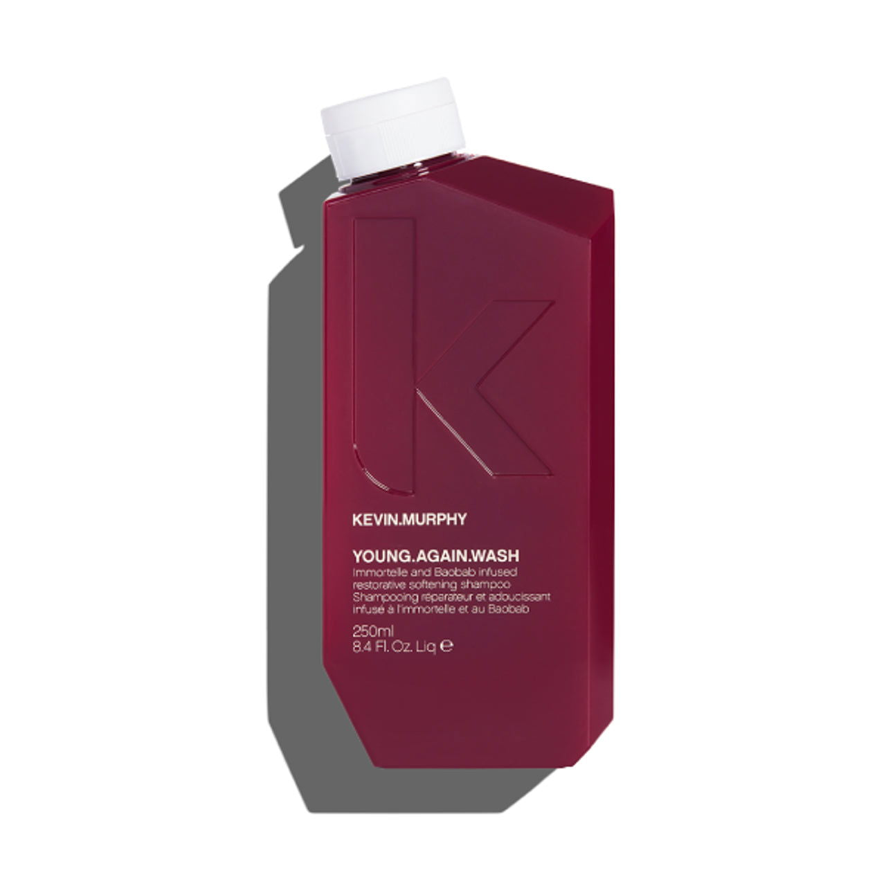 Kevin Murphy Young Again Wash 250 ml bottle, burgundy