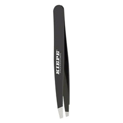 Kiepe black K-tweezer slanted tip tweezer
