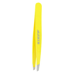 Yellow Kiepe K-Tweezer with pointed tips and angled grip