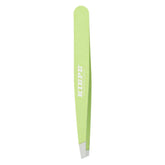 Lime-green Kiepe tweezers with pointed tip, slim body