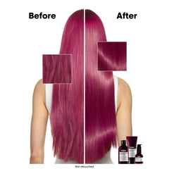L'Oreal Vitamino Color Spectrum trio pack with before-and-after hair strands