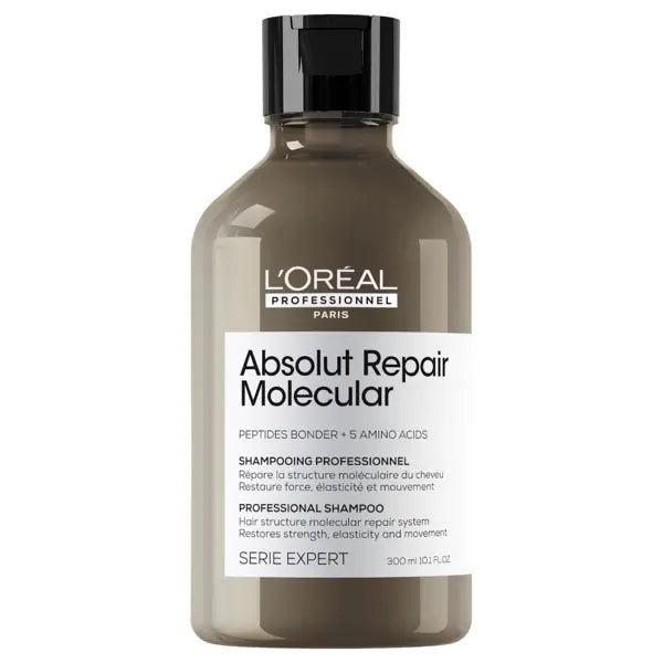 L'Oreal Professionnel Absolut Repair Molecular shampoo, black cap, 300 ml