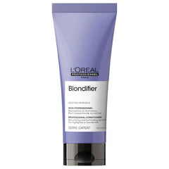 Conditioner bottle with Blondifier label, 200 ml, purple cap