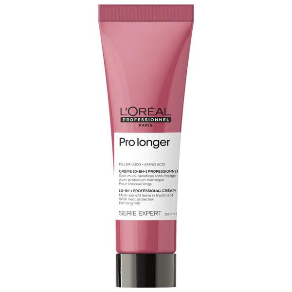 L'Oreal Professionnel Pro Longer leave-in creme tube, pink and white with silver cap