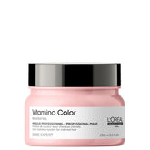 L'Oreal Professionnel Vitamino Color hair mask jar, pink with black lid, 250 ml
