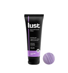 Lust semi-permanent hair colour tube, lilac mist shade, 75 ml